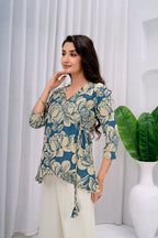 Women Embroidered Monochrome Tunic